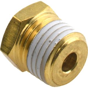 SMC PNEUMATICS Push-to-Connect Push-to-Connect Fitting: Connector, BSPT, 6.00 mm OD KQ2H06-02AS