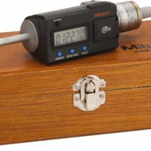 MITUTOYO Electronic Inside Micrometer: 0.2750 to 0.3500", IP65 468-261