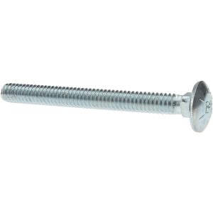 VALUE COLLECTION Carriage Bolt: 1/4-20, 2-1/2" Length Under Head, Square Neck 215157MSC