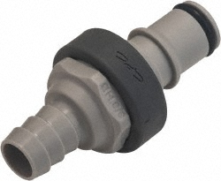 CPC COLDER PRODUCTS 3/8" Nominal Flow, Male, Nonspill Quick Disconnect Coupling NS6D22008