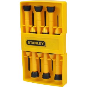 STANLEY Screwdriver Set: 6 Pc, Phillips & Slotted 66-052