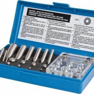 PRECISION BRAND 1/8 to 3/4 Inch Diameter Shim Punch and Die Set 40110