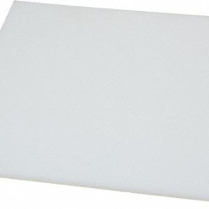 USA INDUSTRIALS Plastic Sheet: UHMWPE, 1/8" Thick x 12" Wide x 1' Long, White BULK-PS-UHMW-62