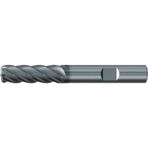 EMUGE Roughing & Finishing End Mills; Mill Diameter (Fractional Inch): 1 ; Flute Type: Spiral ; Number Of Flutes: 5 ; End Mill Material: Solid Carbide ; Length of Cut (Inch): 3 ; Coating/Finish: AlCr 3934L.100030