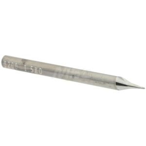 ACCUPRO Ball End Mill: 0.02" Dia, 0.03" LOC, 2 Flute, Solid Carbide 12465437