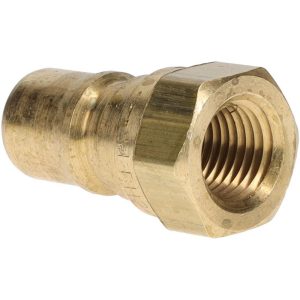 PARKER Hydraulic Hose Female Pipe Rigid Nipple Fitting: 1/4", 1,000 psi BH2-61