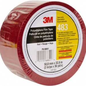 3M Polyethylene Film Tape: 2" Wide, 36 yd Long, 5 mil Thick 7010375084
