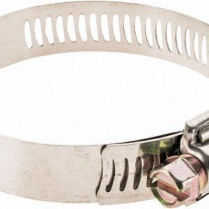VALUE COLLECTION Worm Gear Clamp: SAE 32, 1-9/16 to 2-1/2" Dia, Stainless Steel Band BDNA-24118-THA