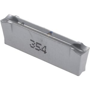 ISCAR Cutoff Insert: DGN3102J IC354, Carbide, 3.10 mm Cutting Width, 0.1220" Cutting Width 6002346