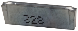 ISCAR Cutoff Insert: DGR 2200JS-6D IC-328, Carbide, 2.20 mm Cutting Width, 0.0866" Cutting Width 6002585