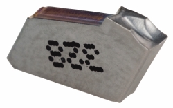 ISCAR Cutoff Insert: GFN 2J IC-328, Carbide, 1.99 mm Cutting Width, 0.0783" Cutting Width 6002545