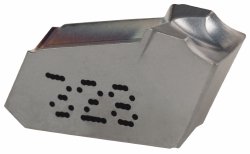 ISCAR Cutoff Insert: GFN4J IC328, Carbide, 4.00 mm Cutting Width, 0.1575" Cutting Width 6002610