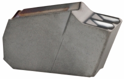 ISCAR Cutoff Insert: GTN3W IC354, Carbide, 3.10 mm Cutting Width, 0.1220" Cutting Width 6097836