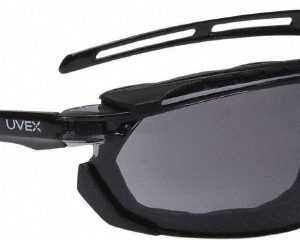 UVEX Safety Goggles: Dust, Anti-Fog, Gray S4041