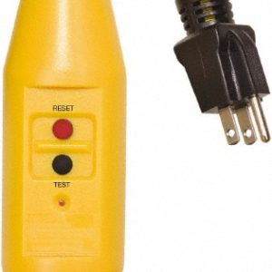 TOWER Plug-In GFCI Cord Set: 0.5' Cord, 15A, 125V 30438023