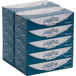 ANGEL SOFT PROFESSIONAL Angel Soft Ultra Professional Series 2-Ply Facial Tissue, Flat Box 4836014