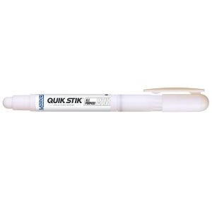 MARKAL Solid Paint Marker: White, Alcohol Base, Round Tip 61126