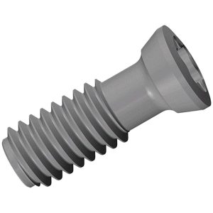 ISCAR Cap Screw for Indexables: T15 Torx, M4 x 0.5 Thread 7002420