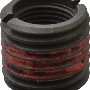 E-Z LOK Thread Locking Insert: 7/8-14 Internal Thread, 1-1/4-7 External Thread, UNF, 1-1/8" OAL, Self-Lock Wall 329-1414