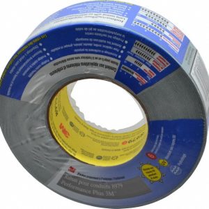 3M Duct Tape: 2" Wide, 54.8 m Long, 12.1 mil Thick, Polyethylene Foam 7000001330