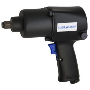 PRO-SOURCE Air Impact Wrench: 1/2" Drive, 9,000 RPM, 600 ft/lb 5540003245PRO