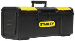 STANLEY Polypropylene Tool Box: 3 Compartment STST24410