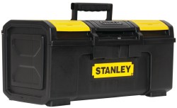 STANLEY Polypropylene Tool Box: 3 Compartment STST19410