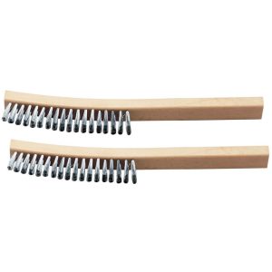 ABILITYONE Plater Brush: 4 Row, 1 Column, Steel 7920002671215