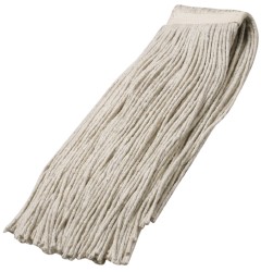 ABILITYONE Wet Mop Cut: Medium, Natural Mop, Cotton 7920015133317