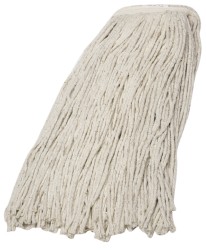ABILITYONE Wet Mop Cut: Medium, Natural Mop, Cotton 7920015133298