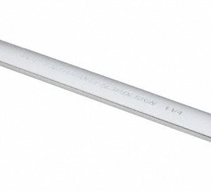 PROTO Combination Wrench: 1-1/4" Head Size, 15 deg Offset J1240HASD