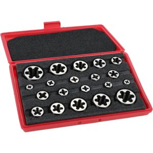CLE-LINE 1/4-20 to 1-14 UNC, UNF, Hex Die Set C67282