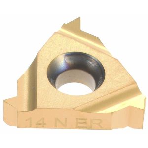 HERTEL Laydown Threading Insert: 16ER14NPT HG330TR, Solid Carbide H08712598