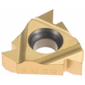 HERTEL Laydown Threading Insert: 16ER8NPT HG330TR, Solid Carbide H08713596