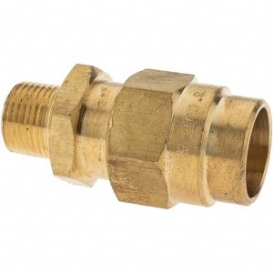 ANDERSON METALS 3/8, Reusable Hose Male Fitting 2113