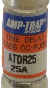 FERRAZ SHAWMUT General Purpose Fuse: Time Delay, CC, 25.00 A ATDR25