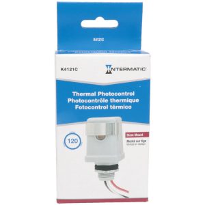 INTERMATIC Sensor Photo Control: Stem Mount K4121C