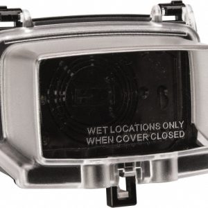 INTERMATIC Weather Proof Receptacle Electrical Box Cover: Polycarbonate WP1000HC