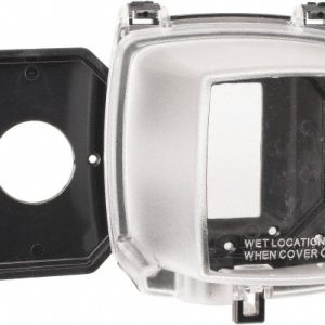 INTERMATIC Weather Proof Receptacle Electrical Box Cover: Polycarbonate WP1050
