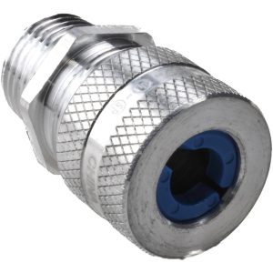 HUBBELL WIRING DEVICE-KELLEMS 0.38 to 0.5" Liquidtight Straight Strain Relief Cord Grip SHC1023