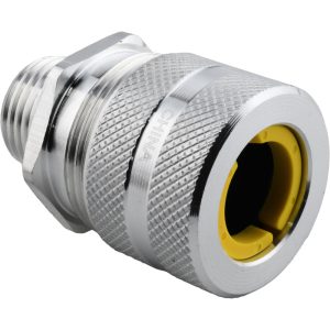 HUBBELL WIRING DEVICE-KELLEMS 0.63 to 0.75" Liquidtight Straight Strain Relief Cord Grip SHC1027