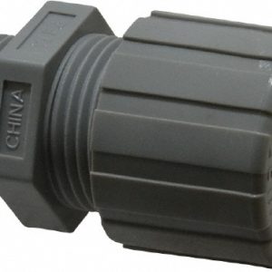 HUBBELL WIRING DEVICE-KELLEMS 0.19 to 0.25" Liquidtight Straight Strain Relief Cord Grip SHC1021CR