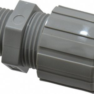 HUBBELL WIRING DEVICE-KELLEMS 0.5 to 0.63" Liquidtight Straight Strain Relief Cord Grip SHC1024CR