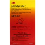 3M 450 Label, 1.37 Inch Long x 0.22 Inch Wide x 1/4mm Thick, Alphanumeric Vinyl Film Book 7000132479