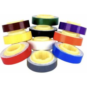 3M 8' Long x 0.215" Wide, Polyester Film, Write On Tape Refills 7010351115