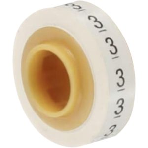 3M 8' Long x 0.215" Wide, Polyester Film, Preprinted Tape Refills 7000058257