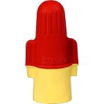 3M Wing Twist-On Wire Connector: Red & Yellow, Flame-Retardant, 2 AWG 7100127164