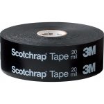3M Electrical Tape: 1" Wide, 100' Long, 20 mil Thick, Black 7000006134