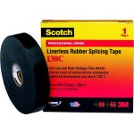 3M Electrical Tape: 1-1/2" Wide, 30' Long, 30 mil Thick, Black 7000006086