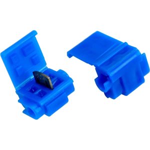3M 18 to 16 AWG, Blue, IDC, Tap Quick Splice Connector 7100167045